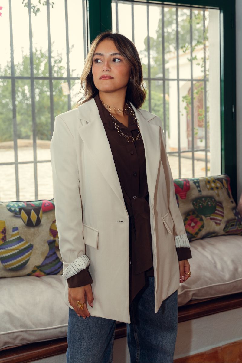 Blazer Aurora Beige Blazer Aurora Beige